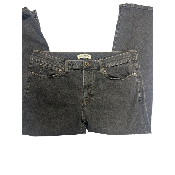 Jos A Bank 1905 Tailored Fit Dark Wash Denim Jeans Mens 38W x 29L - Picture 2 of 11